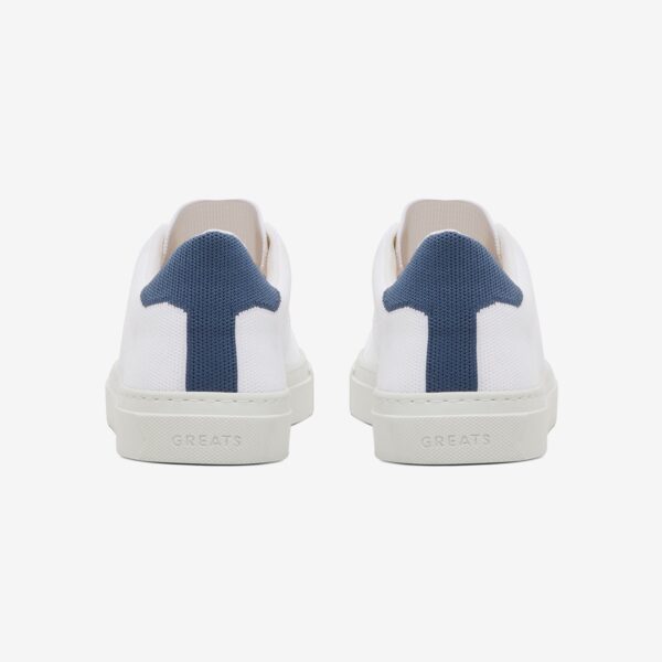 The Royale Knit 2.0 - White/Navy - Image 3
