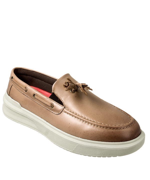 Loafer SS24 Sepatu Damien PIN344 CR Cream Casual - Image 2